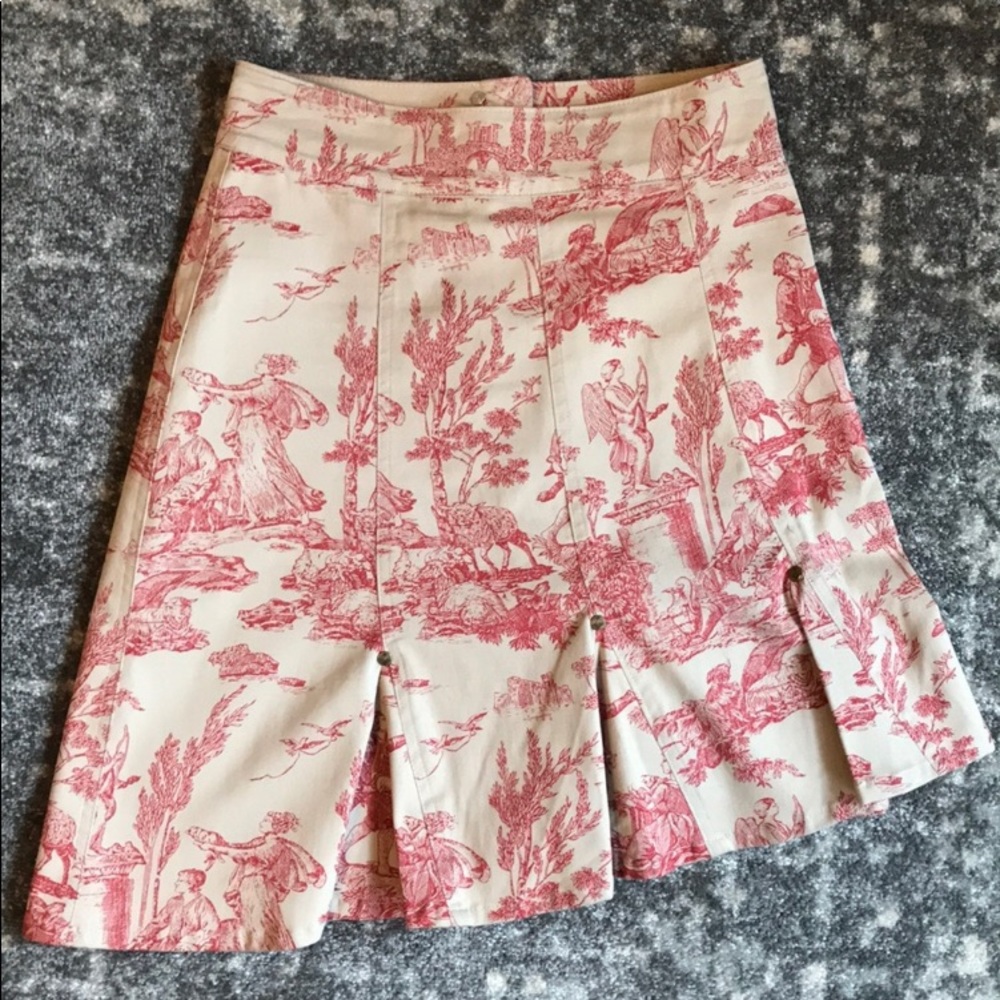 Chandelier asymmetrical‎ print skirt size S